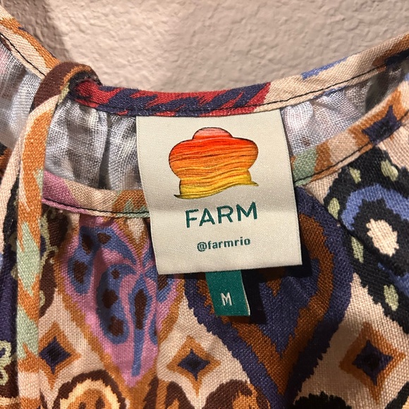 FARM Rio Colorful Heart Pattern Mini Dress - Picture 4 of 6